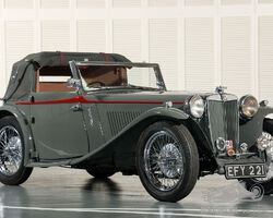 1938 MG TA "Tickford" Salmons & Sons Drop Head Coupe | The Academy of Art University Collection | 15 February 2025