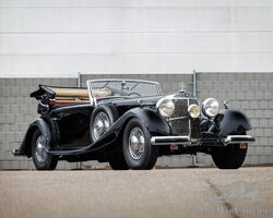 1935 Mercedes-Benz 500 K Cabriolet by Keibl | RM Sotheby's | Paris
