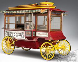 Cretors Popcorn and Peanut Wagon 1910 for sale