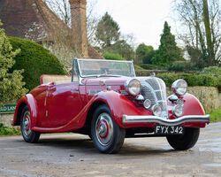 1940 Triumph Dolomite 14/65 Roadster | Symphony of Spring; Ascot Racecourse 2025 | Historics Auctioneers
