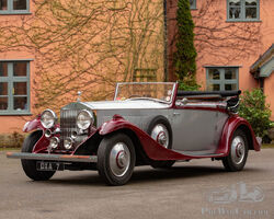 1933 Rolls-Royce Phantom II Continental Drophead Coupé by James Young | RM Sotheby's | Cliveden House