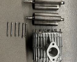Carter et rotors de compresseur/suralimentateur Bugatti T35