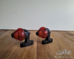 Set of 2 beautiful R.O.G. side lamps or trafficators