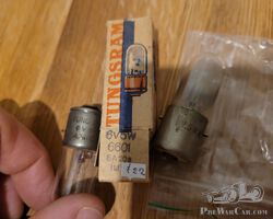 Various vintage bulbs, Tungsram/ Philips