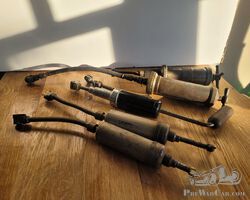 A lot of various greaseguns