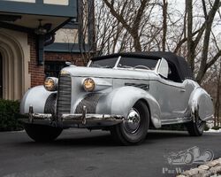 1939 LaSalle Series 50 Bohman & Schwartz Convertible Sedan | The Amelia Auction | 7-8 March 2025