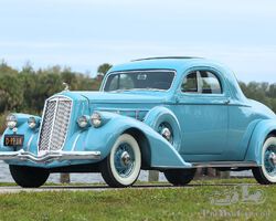 1936 Pierce-Arrow De Luxe Eight Coupe | The Amelia Auction | 7-8 March 2025