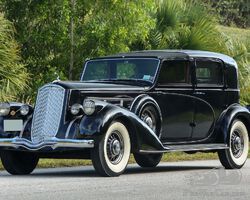 1936 Pierce-Arrow  Salon Twelve Brunn Metropolitan Town Brougham  | The Amelia Auction | 7-8 March 2025