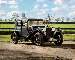 1926 Bentley 3-Litre 'Red Label' Weymann Saloon by Freestone & Webb | RM Sotheby's | Cliveden House