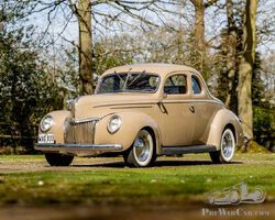 1939 Ford V8 DeLuxe Coupé | Flight of Elegance; Farnborough International 2025 | Historics Auctioneers