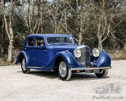 1936 Bentley 4¼ Litre Sports Saloon by Windovers | Flight of Elegance; Farnborough International 2025 | Historics Auctioneers
