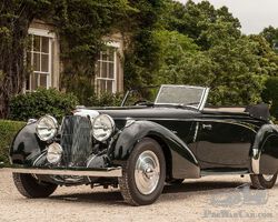 1939 Lagonda V12 Rapide James Young Drophead Coupe | The Concorso d'Eleganza Villa d’Este Auction 2025 | Broad Arrow Auctions