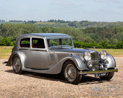 1937 Alvis 4.3 Litre SA 'Pillarless' Saloon by Vanden Plas | RM Sotheby's | Monterey