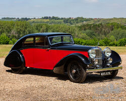 1936 Alvis 4.3 Litre SA 'Airline' Sports Saloon by Bertelli | RM Sotheby's | Monterey