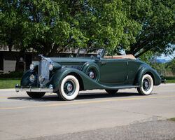 1935 Packard 1204 Super Eight Coupe Roadster | RM Sotheby's | Hershey