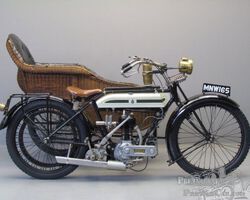 Triumph Model H 550 cc 1 cyl sv 1917
