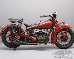 Indian mc Standard Scout 750cc 2 cyl sv 1932