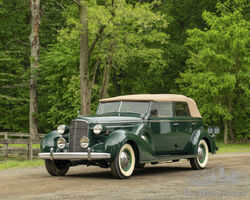 1936 Cadillac Series 85 Convertible Sedan by Fleetwood | RM Sotheby's | Hershey