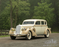 1936 Pierce-Arrow 1603 Twelve Seven-Passenger Sedan | RM Sotheby's | Hershey