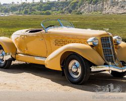 1935 Auburn 851 Super-Charged "Boattail" Speedster | Broad Arrow Auctions | Monterey Jet Center | 13-14 August 2025