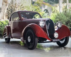 1935 Fiat 508 S “Balilla” Berlinetta Aerodinamica | Broad Arrow Auctions | Monterey Jet Center | 13-14 août 2025