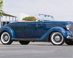 1936 Ford V8 De Luxe Roadster | Broad Arrow Auctions | Monterey Jet Center | 13-14 August 2025