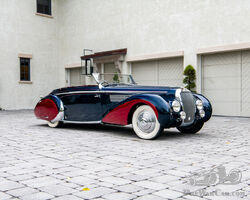 1939 Delage D8-120 Cabriolet Grand Luxe par Chapron | RM Sotheby's | Monterey