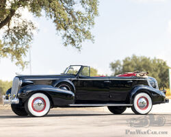 1937 Cadillac Series 85 Convertible Sedan by Fleetwood | RM Sotheby's | Hershey
