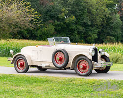 1927 Stutz AA Vertical Eight Custom Black Hawk Two-Passenger Speedster in the style of Robbins | RM Sotheby's | Hershey
