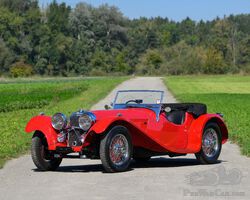1937 SS Jaguar 100 3 ½-Litre | The Zürich Auction 2025 | Broad Arrow Auctions | 1 Nov 2025