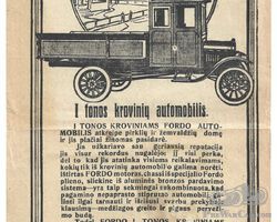 Ford T truck leaflet