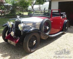 1934 Alvis Firefly. Two-door DH four-seater coachwork by Cross & Ellis | The Ernie Warren Collection Auction | 13th June 2026