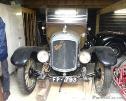 1920 Vulcan 16hp tourer | The Ernie Warren Collection Auction | 13th June 2026
