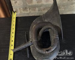 c.1905-1910 Large Brass Bulb Horn