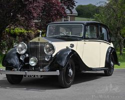 1937 Rolls-Royce 25/30 Saloon by Mann Egerton | The Summer Serenade Auction | 18th July