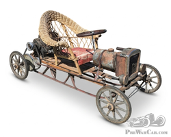Antique Homebuilt Buckboard Style Go Kart circa 1935
