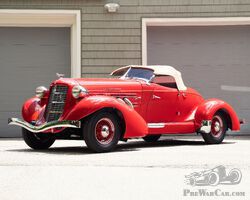 1936 Auburn 852 Super-Charged "Boattail" Speedster