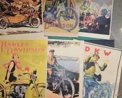 Motorrad Plakate