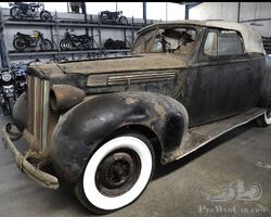 Packard 120 eight 1939 convertible ex collection baillon.