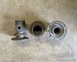 Delage D8 Splined Hubs.