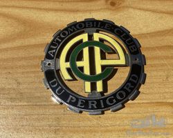 Automobile Club du Perigord badge