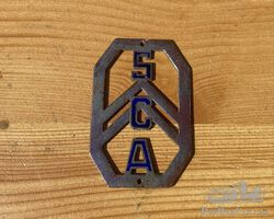 SCA Citroen badge