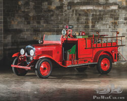 1931 Chevrolet Series LT 1½-Ton Triple-Combination Fire Pumper by Boyer | RM Sotheby's | The Hershey Auction
