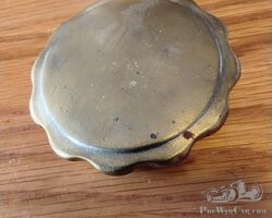Brass radiator cap for Fiat 501