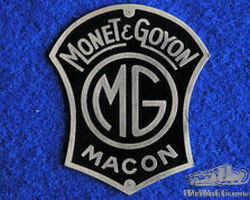 Monet-Goyon Motorcycle Frame Plate