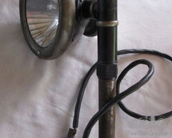 Bosch JP110 koplamp met achteruitkijkspiegel, 1907-1913