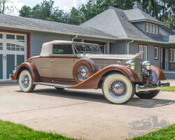 1934 Packard 1104 Super Eight Coupe Roadster | RM Sotheby's | The Hershey Auction