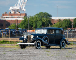 1933 LaSalle Series 345-C Five-Passenger Town Sedan by Fisher | RM Sotheby's | The Hershey Auction