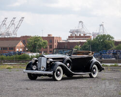 1935 Packard 1201 Eight Convertible Victoria | RM Sotheby's | The Hershey Auction