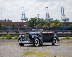 1939 Lincoln Model K Convertible Victoria by Brunn | RM Sotheby's | The Hershey Auction